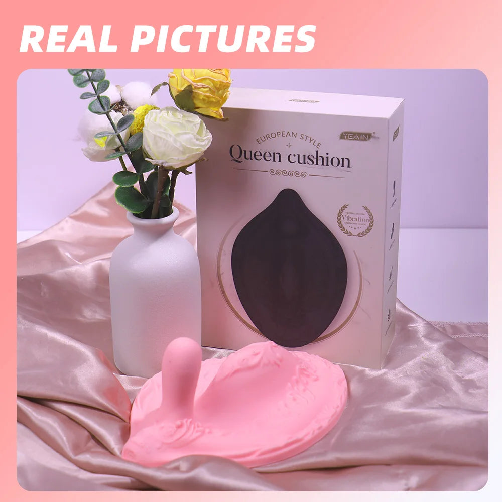 Remote Control Anal Dildo Vibrator Sit Cushion Prostate Massager 12 Modes Vibrating Butt Plug Stimulator Sex Toys For Women Men