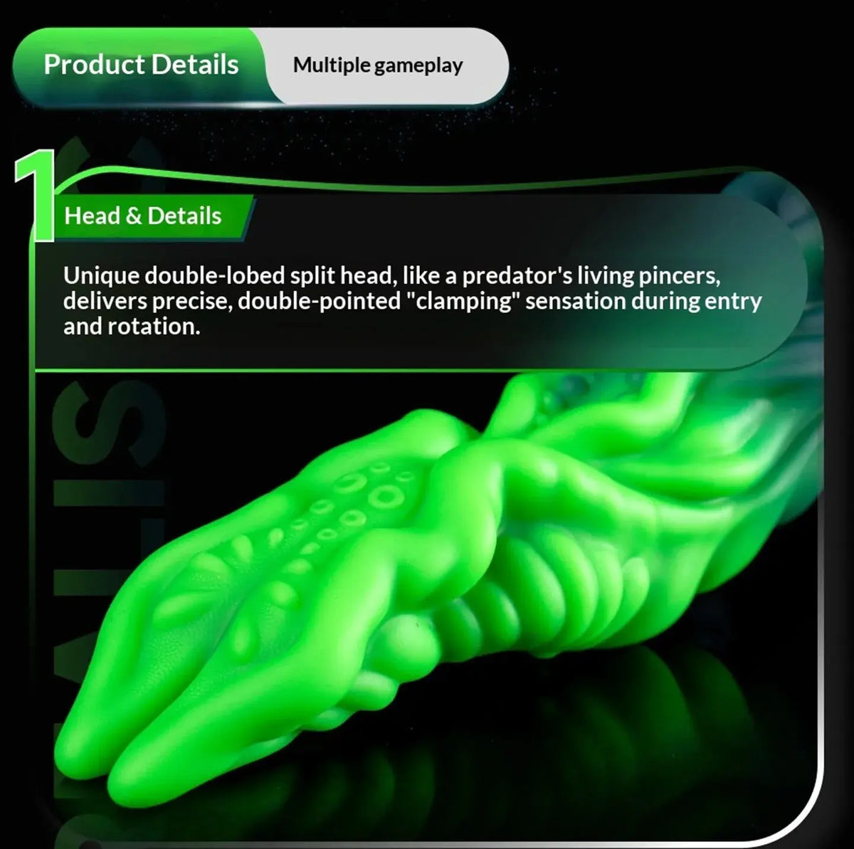 Big Anal Dildos Adult Sex Toys for Women Demon Monster Dildo Silicone Buttplug G-spot Masturbation Anal Dilation Anal Plug 18+