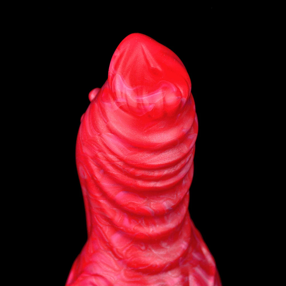 YOCY 7.7" Dragon Knot Dildo Big Monster Dick With Suction Cap Thick Knot Anal Dildo Animal Dog Penis Wolf Penis Fetish Sex Toys