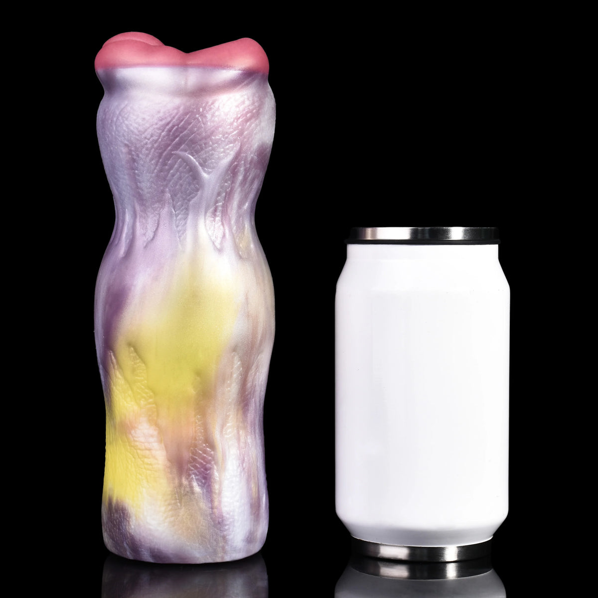 GEEBA Fantasy Silicone Male Masturbator Realistic Vagina Adult Sex Toys with Manual Penis Pump Animal Pocket Pussy Man Stroker