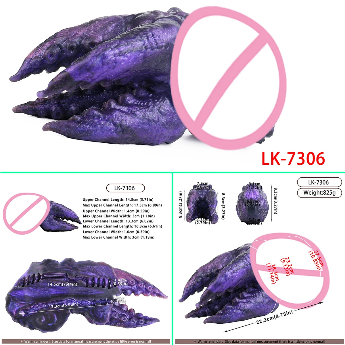 GEEBA Monster Fantasy Dildo Design Male Masturbator Werewolf Adult Sex Toys for Men Furry Texture Adult Onahole Pocket Pussy Cup