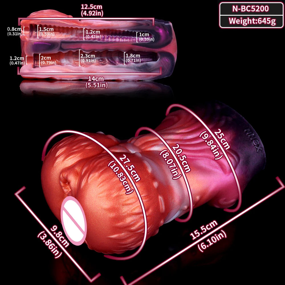 NNSX Male Masturbation Sex Toys Portable Dragon Pocket Pussy Lifelike Female Vagina Anal Holes Adult 18+ Sex Products