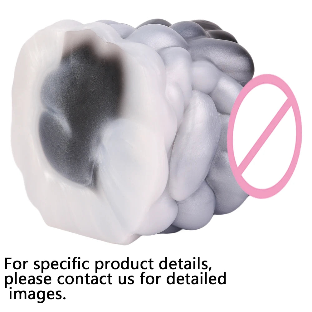 GEEBA Lifelike Horse Mouth Male Masturbator Cup Fantasy Silicone Animal Pocket Pussy Penis Stroker Adult Onahole Oral Sex Toys