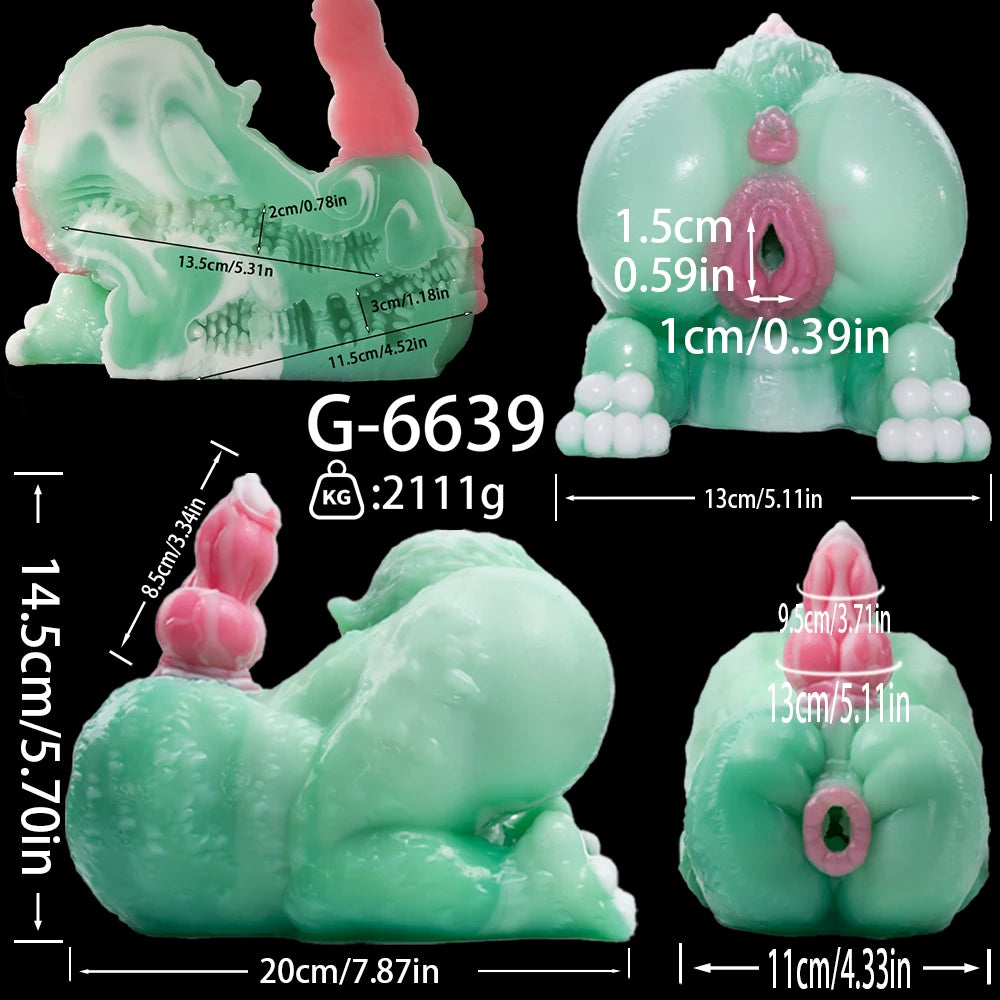 GEEBA Realistic Black Red Monster Male Stroker Cup 현실적인  Textured Demon Scale Vagina Pocket Pussy Adult Onahole Sex Toy for Men
