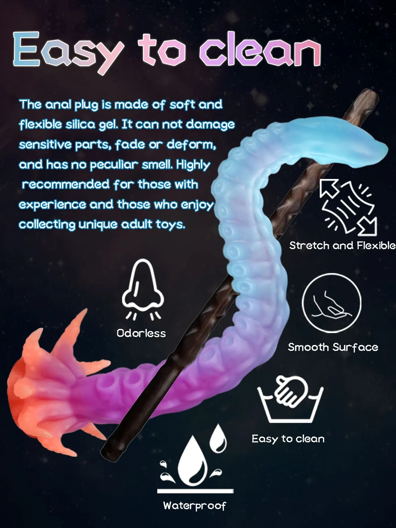 Tethys' Maelstrom | Luminous Dildo