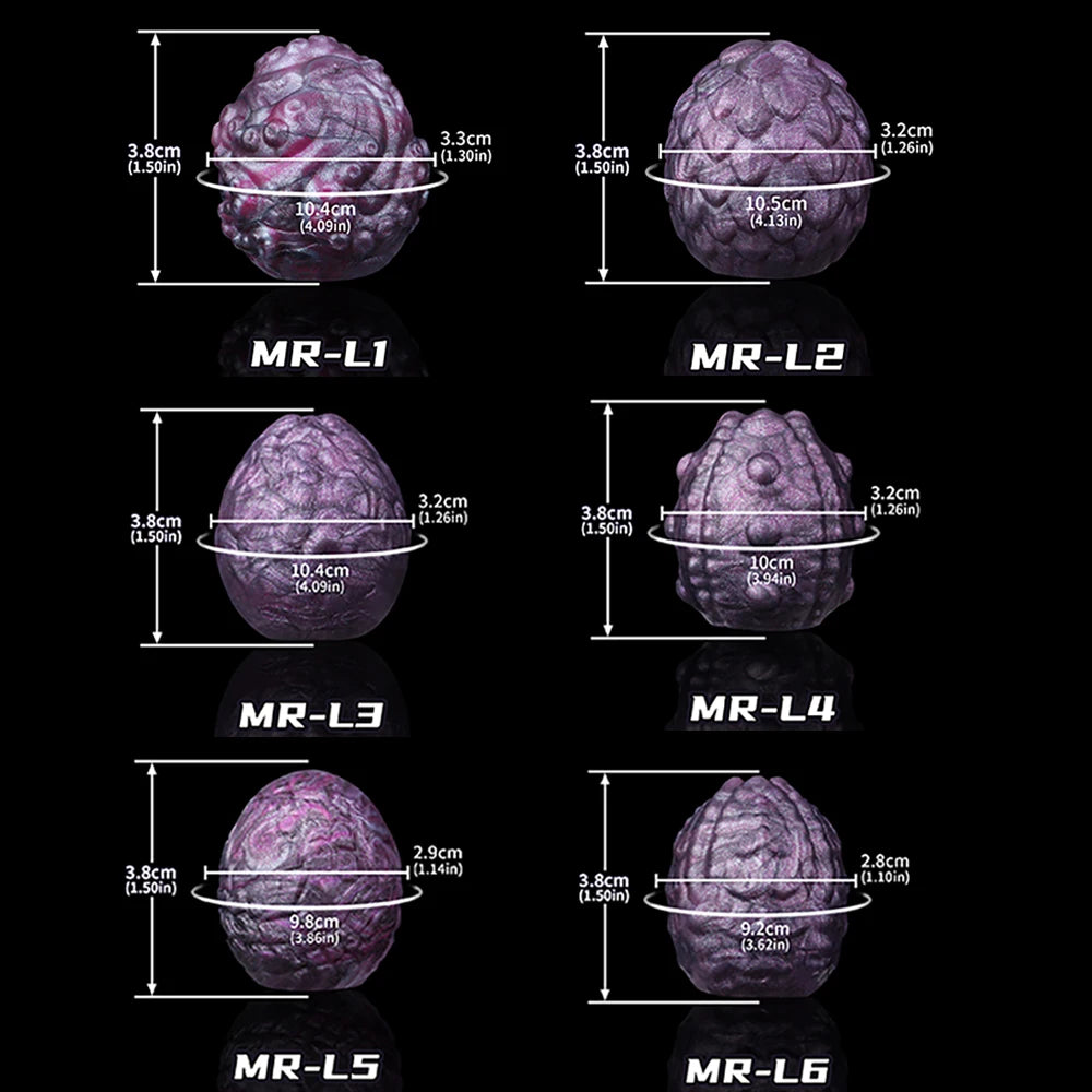 NNSX 5pcs Eggs Sex Toys Soft Silicone Vagina Anal Stimulating Massager Sm Oviposition Trainer Sex Products for Women Couples
