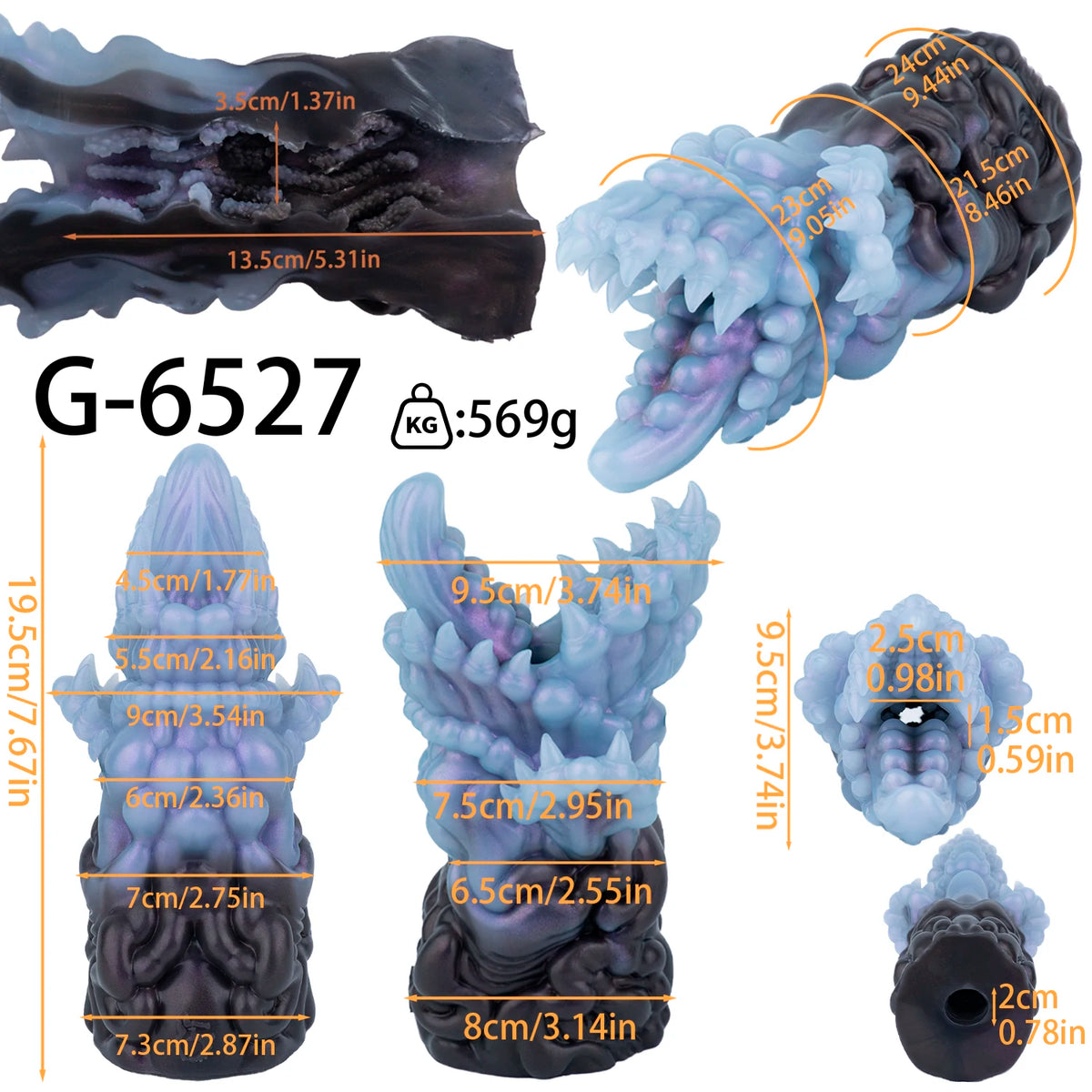 GEEBA Alien Monster Male Masturbator Fantasy Beast Manaul Stroker Realistic Vagina Silicone Pocket Pussy Adult Onahole Sex Toys