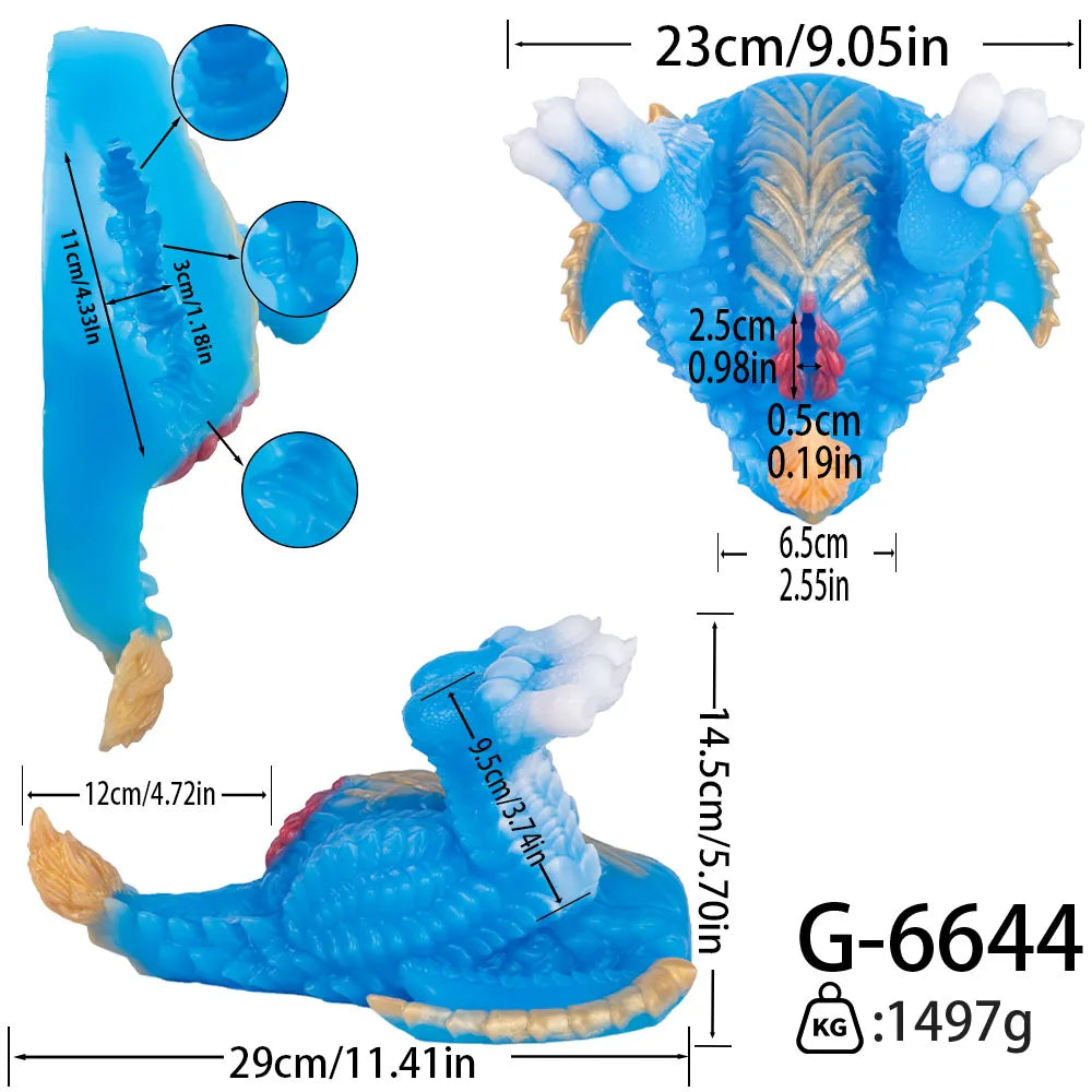 GEEBA Blue Pink Silicone Soft Male Masturbator Single Channel Dragon Ass Stroker For Men Pocket Pussy Adult Onahole Sex Toys 18+