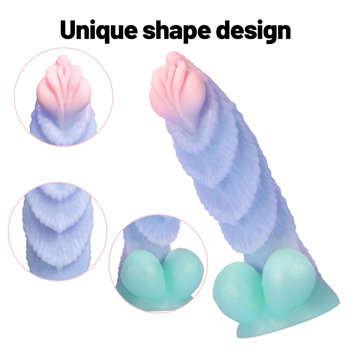 Huge Monster Dildo Penis Alien Anal Plug Adult Sex Toys Strong Suction Cup Soft Liquid Silicone Big Dick Buttplug Clit Massage