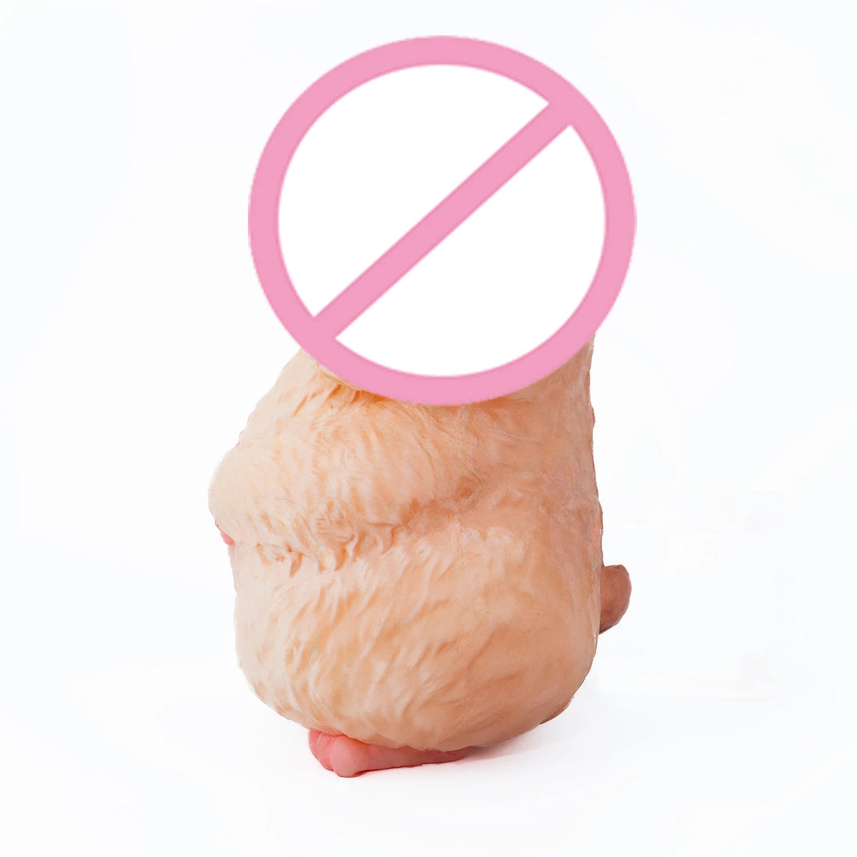 GEEBA Single Channel Fantasy Male Masturbator With Length 4.52in Channel Soft Silicone Pocket Pussy Onahole Sex Toys For Men18+