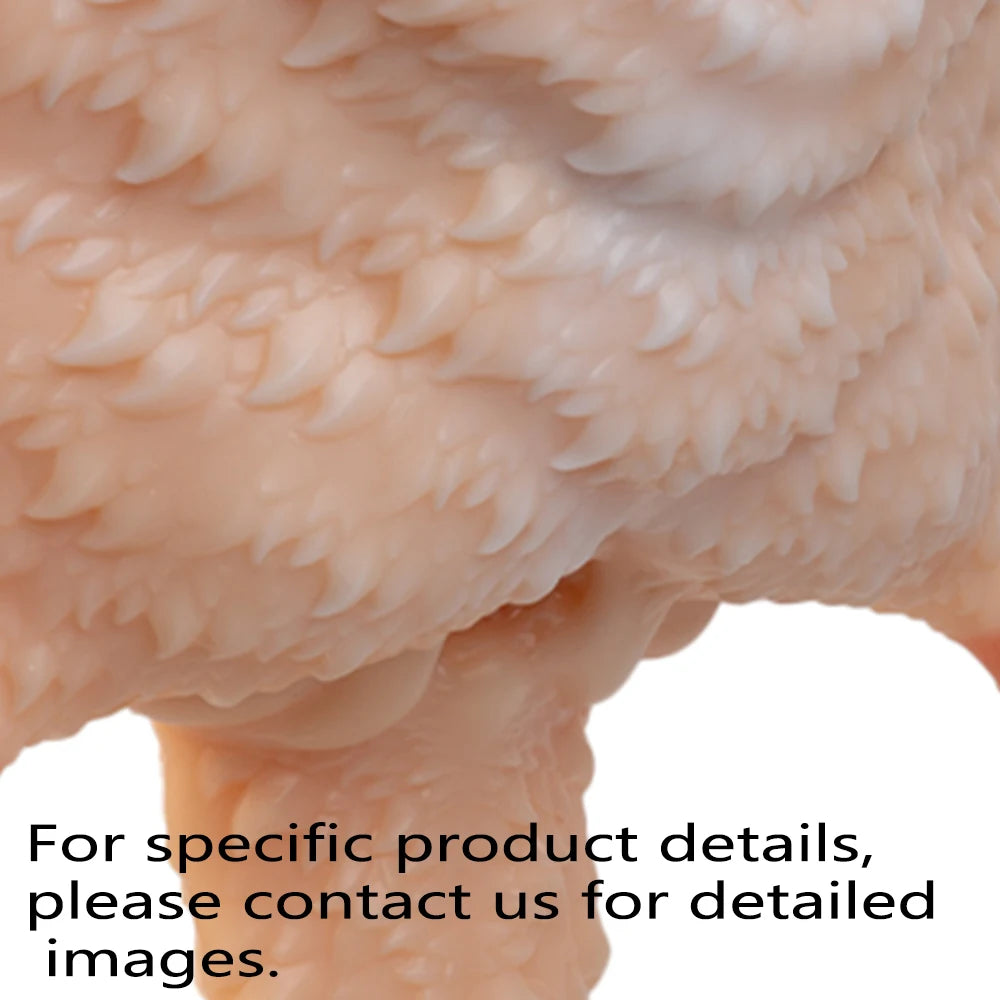 GEEBA Fantasy Monster Design Male Masturbator Liquid Silicone Realistic Internal Channel Pocket Pussy Skin‑Friendly Adult Toys