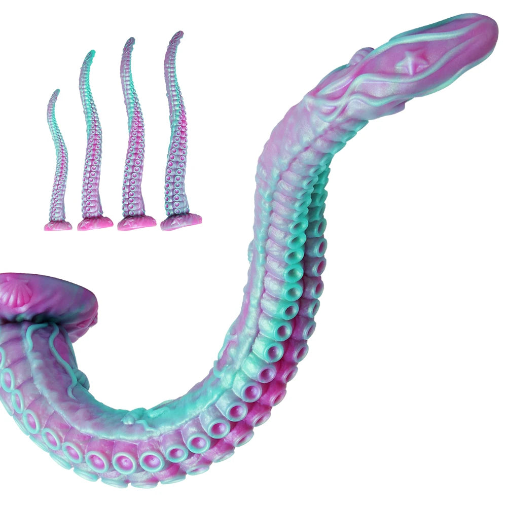Tentacle anal plug adult vaginal massage stimulator anal plug dilator male and female monster dildo gay anus anal plug sex toy